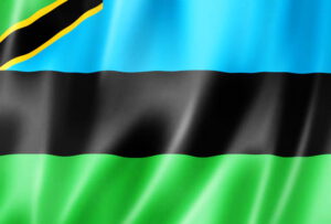 Flag Zansibar wind